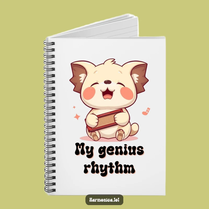 Funny Harmonica Groove Notebook: Jot Down Ideas with Musical Inspiration!